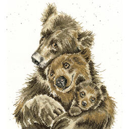 Bear Hugs Cross Stitch Kit