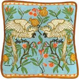 Cockatoo And Pomegranate Tapestry Panel Kit