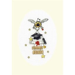 Could Not Bee Prouder Cross Stitch Graduation Card Kit