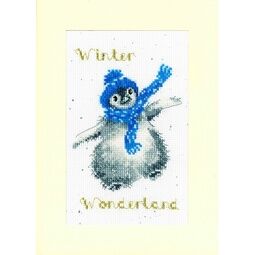 Winter Wonderland Cross Stitch Christmas Card Kit