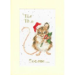 Tis The Season Cross Stitch Christmas Card Kit