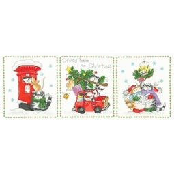 Driving Home For Christmas (Margaret Sherry) Cross Stitch Kit