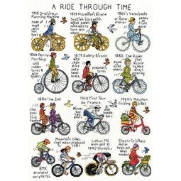 A Ride Through Time Cross Stitch Kit