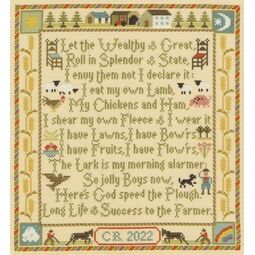 The Farmer's Prayer Cross Stitch Kit