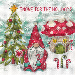 Gnome For The Holidays Cross Stitch Kit