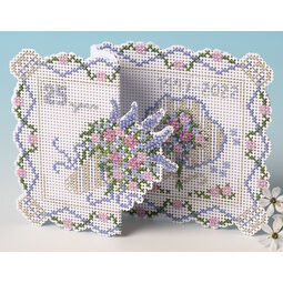 Silver Variations De-Luxe 3D Cross Stitch Card Kit