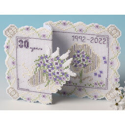 Pearl Variations De-Luxe 3D Cross Stitch Card Kit