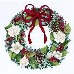 Christmas Traditions Wreath Cross Stitch Kit