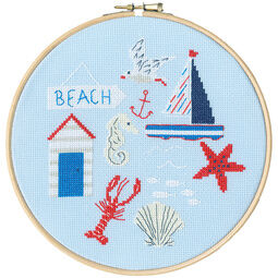 Beach Cross Stitch Kit