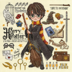 Harry Potter: Magical Design Cross Stitch Kit
