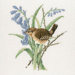 Wren by David Merry Cross Stitch Kit