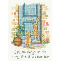 The Wrong Side Cross Stitch Kit
