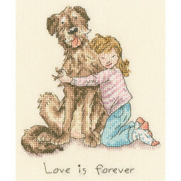 Love Is Forever Cross Stitch Kit