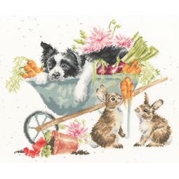 Sleeping On The Job Cross Stitch Kit