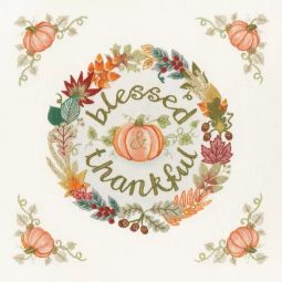 Blessed And Thankful Embroidery Kit