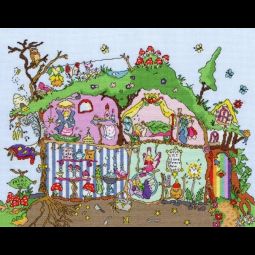 Fairy Hill Cross Stitch Kit