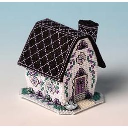 Fanfare Doodle Cottage 3D Cross Stitch Kit