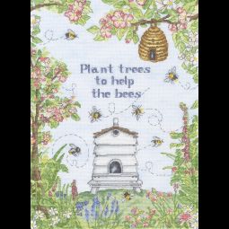 Help The Bees Cross Stitch Kit