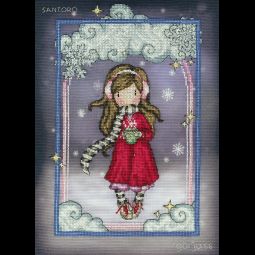Snowflake Kisses Cross Stitch Kit