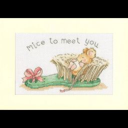 Mice To Meet You Cross Stitch Kit
