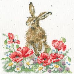 Field Of Flowers Cross Stitch Kit