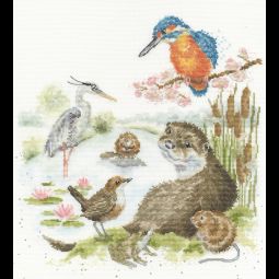 The Water's Edge Cross Stitch Kit