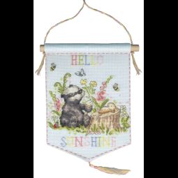 Hello Sunshine Cross Stitch Kit