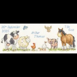 Farmyard Welcome Cross Stitch Kit