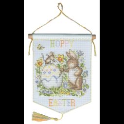 Hoppy Easter Cross Stitch Kit
