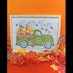 The Pumpkin Patch Cross Stitch Kit