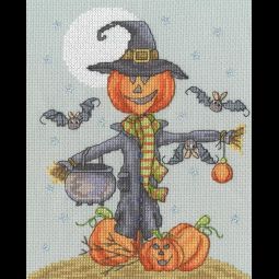All Hallows' Jack Cross Stitch Kit