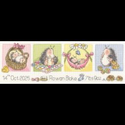 Little Hoglet Cross Stitch Kit
