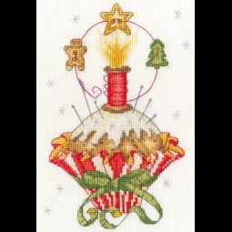 Christmas Trimmings Cross Stitch Kit