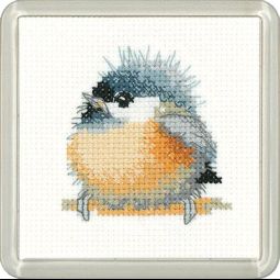 Cheepy Cross Stitch Coaster Kit