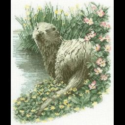 John Stubbs Otter Cross Stitch Kit
