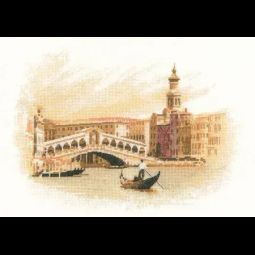 The Rialto cross stitch kit by John Clayton