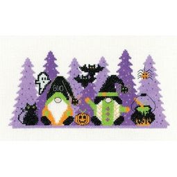 Halloween Hoots Cross Stitch Kit