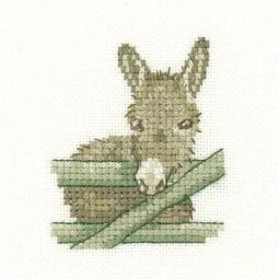 Little Friends Donkey Cross Stitch Kit