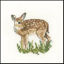 Little Friends Fawn Cross Stitch Kit