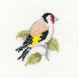 Little Friends Goldfinch Cross Stitch Kit