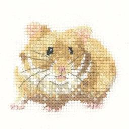 Little Friends Hamster Cross Stitch Kit