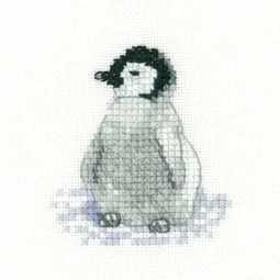 Little Friends Penguin Cross Stitch Kit