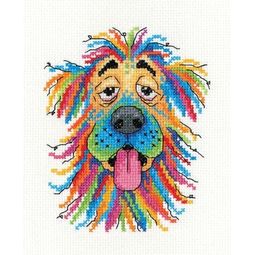 Dog Tired Cross Stitch Kit by Michaela Learner