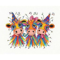 Ladies Night Cross Stitch Kit by Michaela Learner