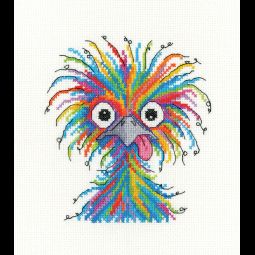 Rough Day Cross Stitch Kit by Michaela Learner