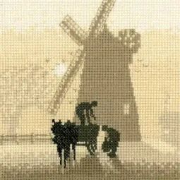 Silhouettes Windmill Cross Stitch Kit