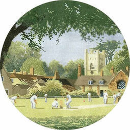 Sunday Cricket Cross Stitch Kit