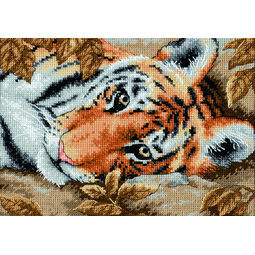 Beguiling Tiger Cross Stitch Kit