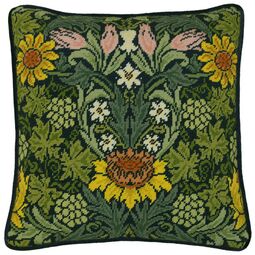 William Morris Sunflowers Tapestry Panel Kit