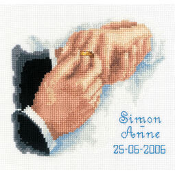 With This Ring Cross Stitch Kit